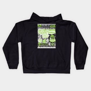 Silver Shamrock Spookshow Spectacular in GREEN Kids Hoodie